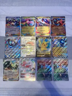 12 JUMBO Pokemon Cards COLLECTION LOT! All NM EX V Paldean, Zoroark VSTAR - Image 1