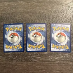 Pokemon Pumpkin Stamped Gengar Mimikyu Pikachu Holo Lot of 3 NM Trick Or Trade - Image 2