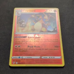 Pokemon TCG Charizard 025/185 Vivid Voltage Reverse Holo Rare - Image 2