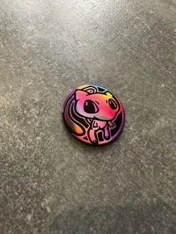 Pokemon TCG Rare Purple Mew Coin - Image 1