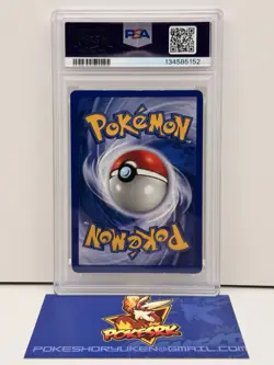 Pokemon 1999 PSA 6 Base Set Shadowless Hitmonchan Holo 7/102 - Image 2