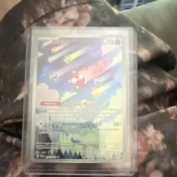 Pokemon Minior Illustration Rare Holo 201/182 Paradox Rift Flying Meteor - Image 1