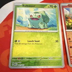 Pokemon 151 Reverse Holo Lot - Bulbasaur, Charmander, Squirtle - NM & SHIPS FAST - Image 2