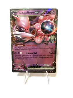 Team Rocket's Mewtwo ex 81/182 Pokemon TCG - Image 1