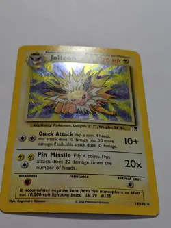 Pokemon: Jolteon 14/110 Rare Holo. Legendary Collection. PL - Image 2