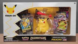 Pokemon TCG Celebrations Premium Figure Collection Pikachu VMAX Box - Sealed NEW 820650809408 - Image 2