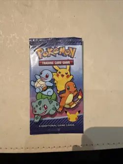 x1 2021 Pokemon 25th Anniversary McDonald’s Booster Pack Sealed Unopened - Image 1