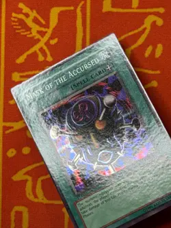 YUGIOH MASK OF THE ACCURSED SUPER RARE 1ST EDITION NM LON-E019 - Image 4