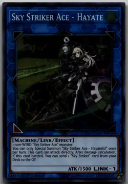 Sky Striker Ace - Hayate Super Rare Cybernetic Horizon CYHO-EN047 LP - Image 1
