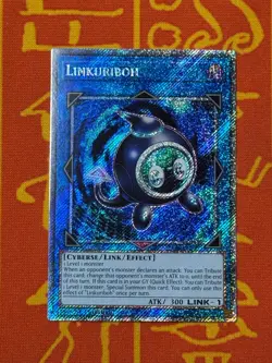 YUGIOH LINKURIBOH PLATINUM SECRET RARE NM RA04-EN291 - Image 1