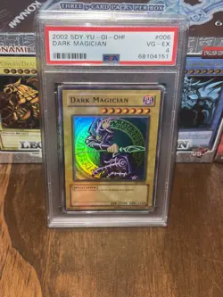 2002 Dark Magician SDY-006 PSA 4 Full Holo Bleed Error - Image 3