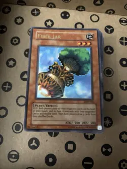 Konami Yu-Gi-Oh! Fiber Jar LOD-056 Legacy of Darkness Effect HOLO - Image 2