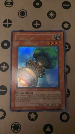 Konami Yu-Gi-Oh! Fiber Jar LOD-056 Legacy of Darkness Effect HOLO - Image 3