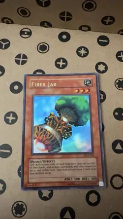 Konami Yu-Gi-Oh! Fiber Jar LOD-056 Legacy of Darkness Effect HOLO - Image 5