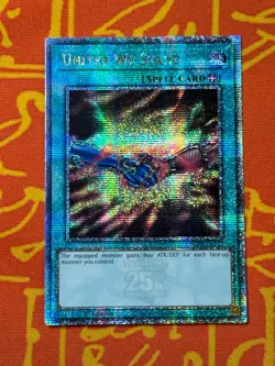 YUGIOH UNITED WE STAND QUARTER CENTURY SECRET RARE RA03-EN112 - Image 1