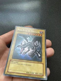 Red-Eyes B. Dragon Ultra Rare Unlimited SDJ-001 NM Yugioh - Image 3