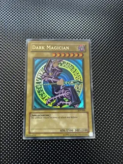 Dark Magician SDY-006 Ultra Trade Unlimited Played Yugioh - Image 1