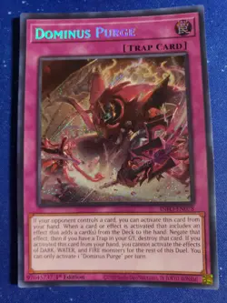 Dominus Purge - INFO-EN078 - Secret Rare - 1st Edition Yu-Gi-Oh! - Image 1