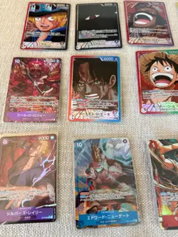 One Piece TCG Japanese Carrying On His Will 16 Card Lot - Image 2