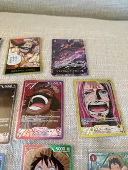 One Piece TCG Japanese Carrying On His Will 16 Card Lot - Image 3