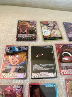 One Piece TCG Japanese Carrying On His Will 16 Card Lot - Image 4