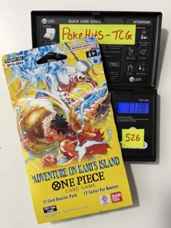 (HEAVY)🔥One Piece Adventure On Kami’s Island OP15-EB04 Sleeved Booster Pack - Image 1