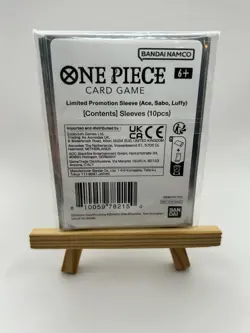 ONE PIECE Card Game Official Limited Card Sleeves Ace Sabo Luffy 10pcs. - Image 2