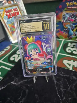 Bandai Sugar Royal Blood OP10-003 Alt Art Parallel Leader CGC Pristine 10 - Image 1