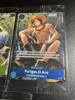 One Piece TCG Vol 2 tin Promo Trio Set - Ace - Sabo - Monkey D Luffy - Image 3