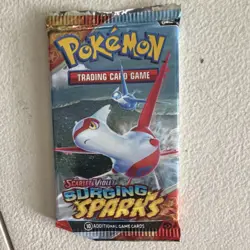 Pokemon TCG Scarlet & Violet Surging Sparks Booster Pack 10 Cards Sealed - Image 1