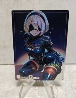 Nier Automata Trading Card Waifu Goddess Story Anime Girl holo Karte Manga Full - Image 1