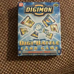 Bandai Digimon Digi-Battle Starter Set 2 Player Pack 62 Cards. - Image 1