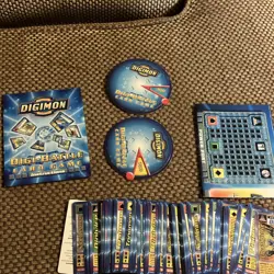 Bandai Digimon Digi-Battle Starter Set 2 Player Pack 62 Cards. - Image 4