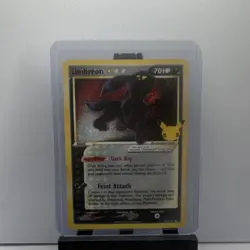 Pokemon Umbreon Star Celebrations Classic Collection Holo 17/17 Rare Card - Image 1
