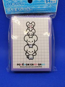 Maushold Patchwork Card Sleeves (64) Pokemon Center Japan New/Sealed US Seller - Image 2