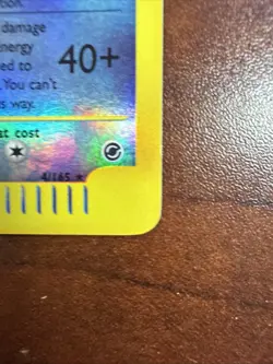 Pokemon Blastoise Expedition Base Set Holo Rare 004/165 100 HP 2002 English Card - Image 4