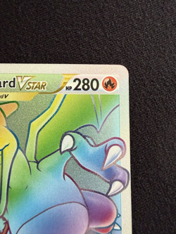 Charizard VSTAR Rainbow Secret Rare 174/172 Brilliant Stars Pokemon Card NM - Image 4