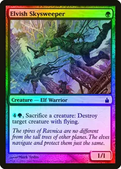 Elvish Skysweeper FOIL Ravnica: City of Guilds PLD Green Common CARD ABUGames - Image 1