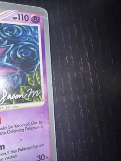 Pokemon Gengar World Championships 2009 18/100 Regular Card Damaged - Image 4