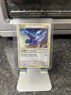 Pokemon TCG Latios HGSS11 Cosmos Holo Black Star Promo Card Lightly Played - Image 1