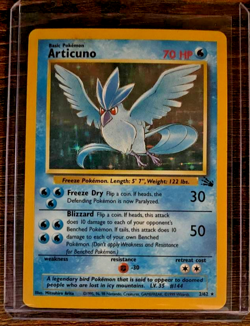 1995 96 98 Pokemon Articuno Card Poor Shape See Images - Image 1