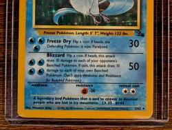 1995 96 98 Pokemon Articuno Card Poor Shape See Images - Image 2
