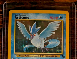 1995 96 98 Pokemon Articuno Card Poor Shape See Images - Image 3