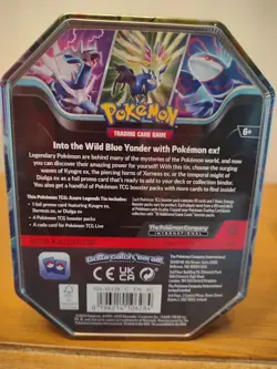 --LOT OF 3-- Pokemon TCG: EX Tins - Xerneas-Dialga-Kyogre Factory Sealed - Image 3