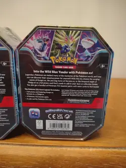 --LOT OF 3-- Pokemon TCG: EX Tins - Xerneas-Dialga-Kyogre Factory Sealed - Image 5