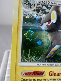 Pokemon TCG Luxray 7/130 Holo Rare SWIRL Diamond & Pearl LP - Image 2