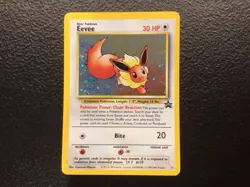 Pokemon Eevee Black Star Promo 11/53 WOTC Vintage 2000 - Image 1