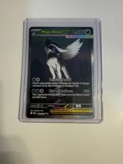 Pokemon TCG Mega Evolution Mega Absol EX SIR 180/132 - ENGLISH NM PACK FRESH - Image 1