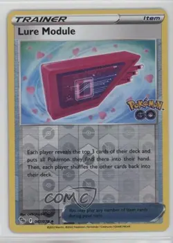 Lure Module Reverse Foil Pokemon Sword & Shield Pokemon Go #067 - Image 1