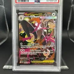2025 Pokemon Phantasmal Flames Mega Lopunny #128 SIR EN Graded PSA 10 - Image 3